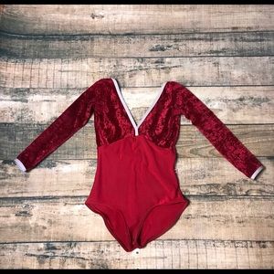 Yumiko Alicia/ Crushed Velvet 3/4 sleeve XS